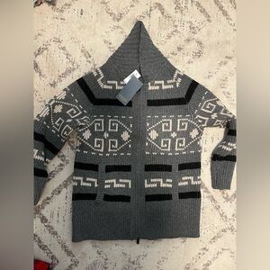 Pendleton THE ORIGINAL WESTERLEY MEN'S SWEATER grey medium the dude